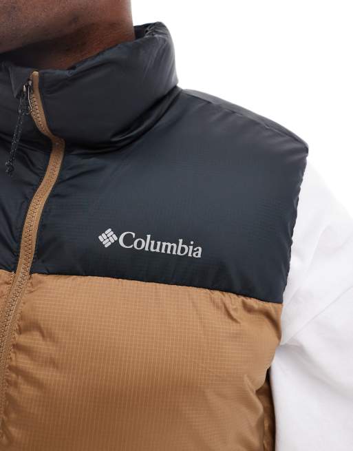 Brown columbia vest online