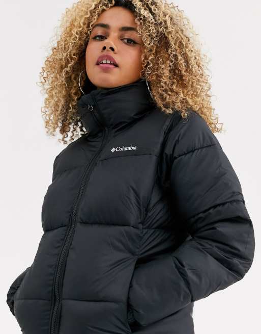 Columbia Black Puffect Jacket