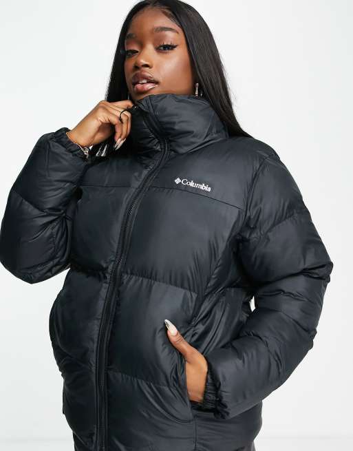 Columbia Puffect jacket in black ASOS