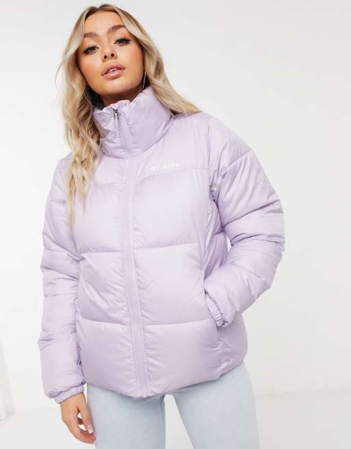 Columbia Puffect jacket in lilac