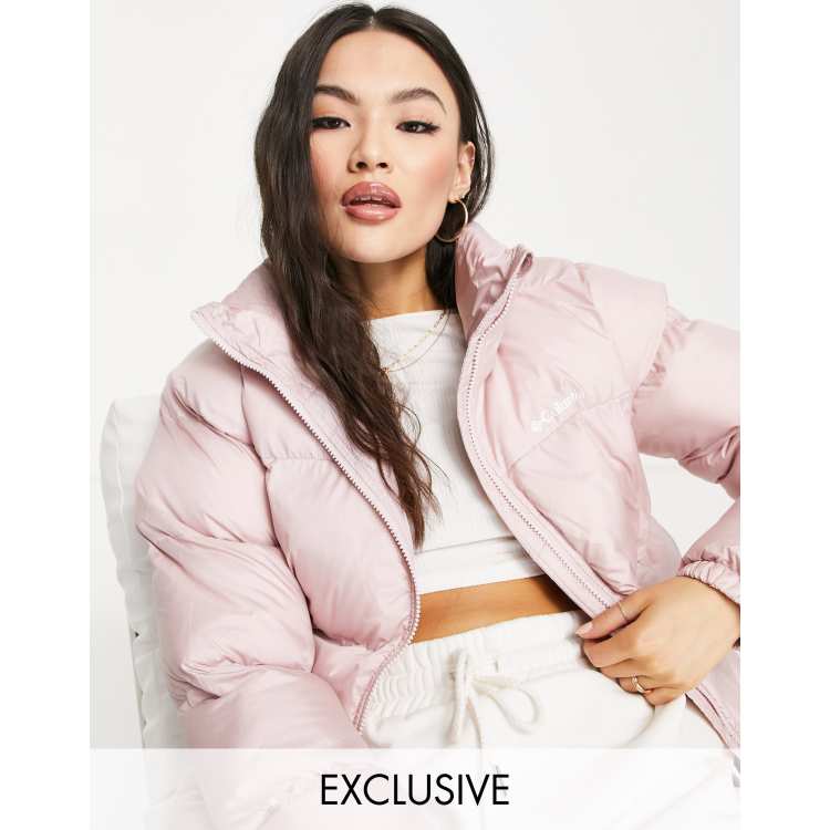 Columbia Puffect jacket in pink Exclusive at ASOS