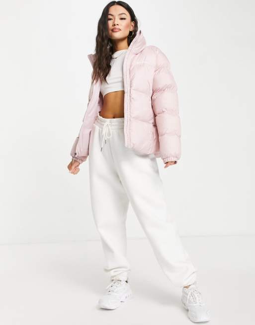 Columbia Puffect jacket in pink Exclusive at ASOS | ASOS