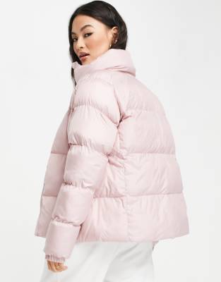 columbia pink puffer jacket