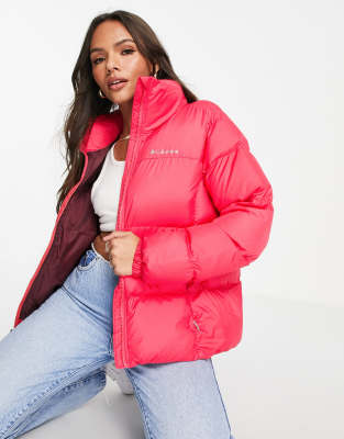 columbia pink windbreaker