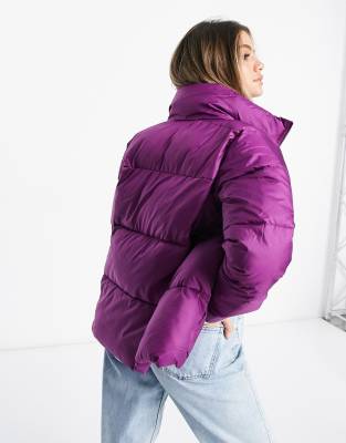 columbia purple puffer jacket