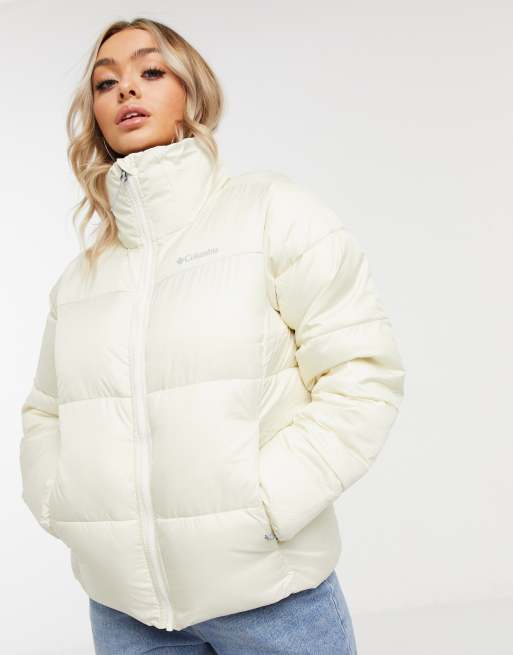 Columbia Puffect jacket in white