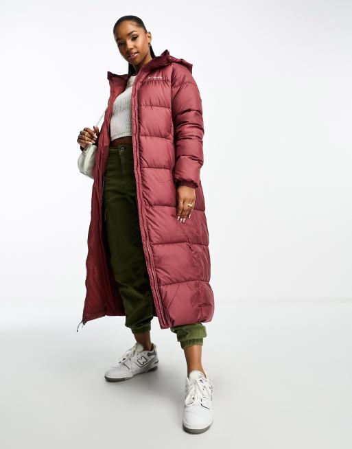 Womens columbia long on sale coat