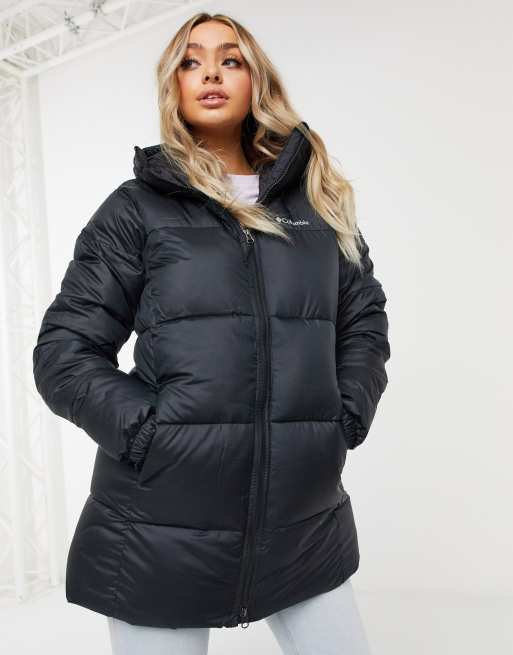 Puffect Long Columbia Winter Jackets in black for Women – TITUS