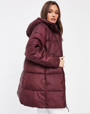 burgundy columbia jacket