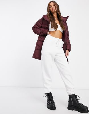 burgundy columbia jacket