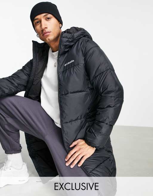 Columbia Puffect parka in black Exclusive at ASOS