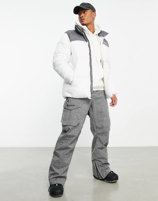 Columbia – Puffect – Pufferjacke in Grau und Weiß, exklusiv bei ASOS, 4 von 4
