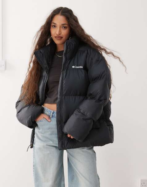 Columbia - Puffect Surplus - Oversized sort dynefrakke - Kun hos ASOS - view 1