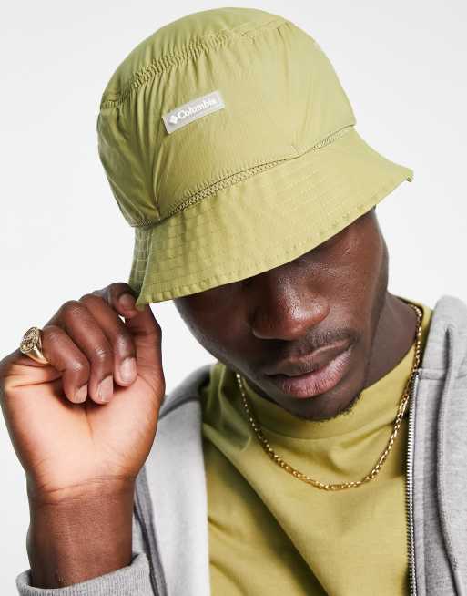 Columbia - Punchbowl - Cappello da pescatore verde con fori di ventilazione