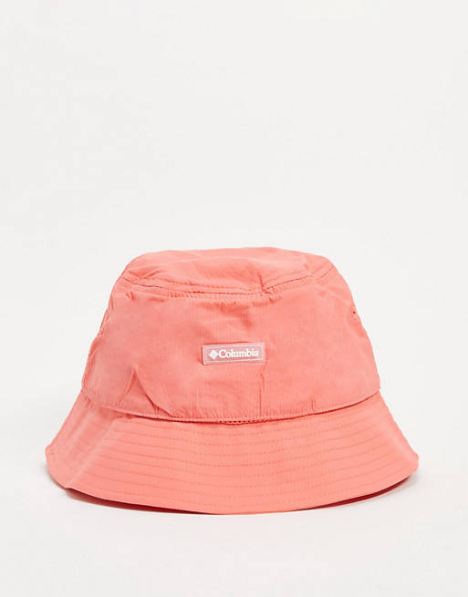 Women Columbia Punchbowl Vented bucket hat in pink 