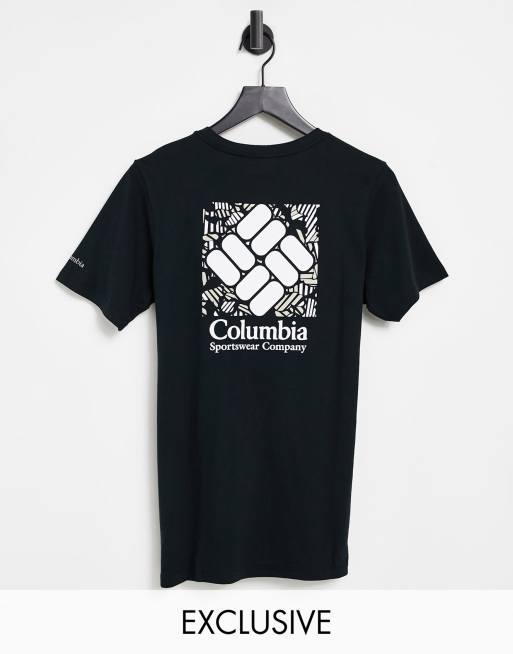 Columbia Rapid Ridge Back Graphic t-shirt in black Exclusive at