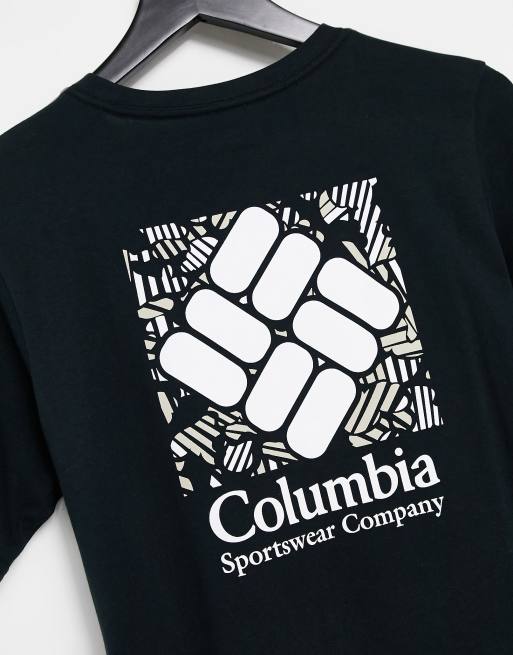 Columbia Rapid Ridge Back Graphic t-shirt in black Exclusive at