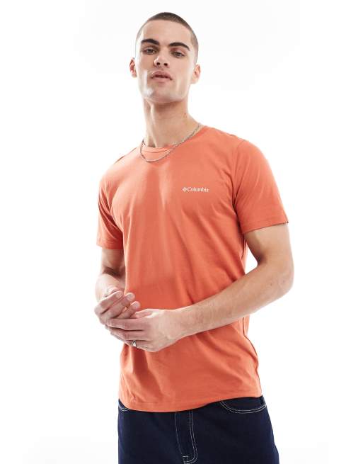 Columbia - Rapid Ridge II - T-shirt met print op de achterkant in rood, 2 van 4