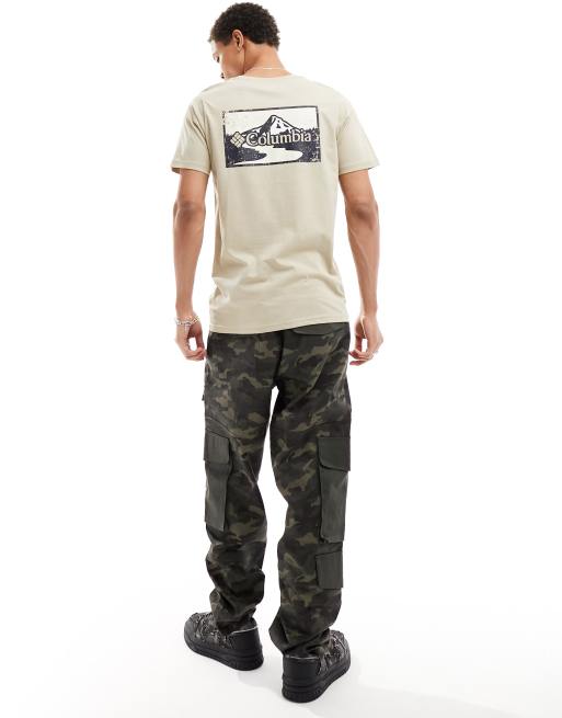 Shops camo columbia shirt