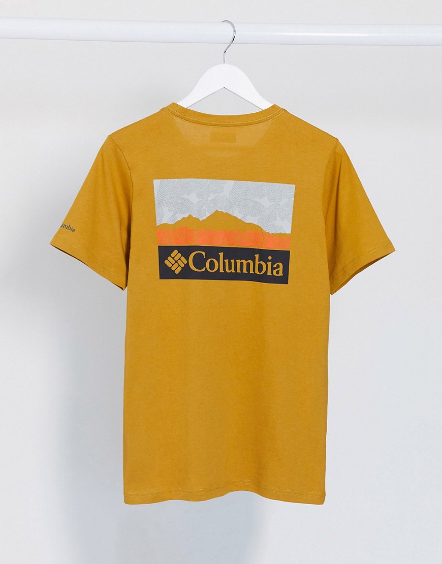 Columbia - Rapid Ridge - T-shirt in geel