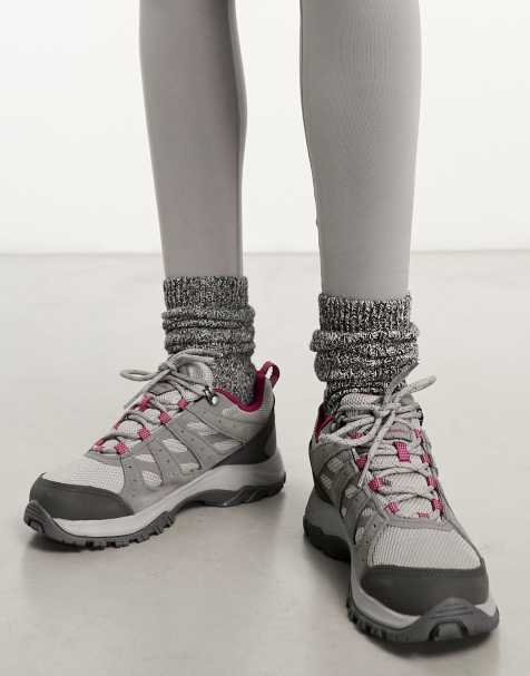 Columbia – Redmond III – Szare wodoodporne buty trekkingowe - view 1