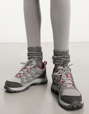 Columbia Redmond III waterproof hiking shoes in grey