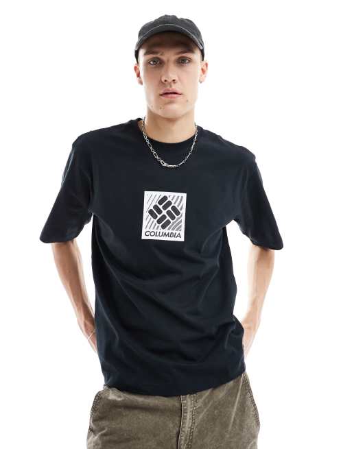  Columbia Reventure box logo t-shirt in black