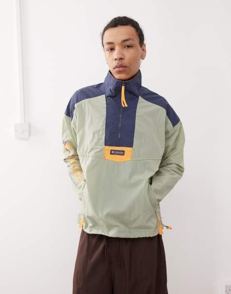 Columbia - Riptide II Retro - Grøn anorak-vindjakke - view 1