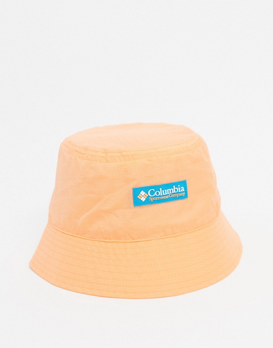 Columbia Roatan Drifter II reversible bucket hat in orange-Yellow