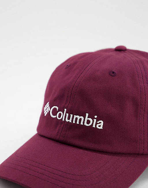 Women Columbia ROC II cap in burgundy Exclusive at  