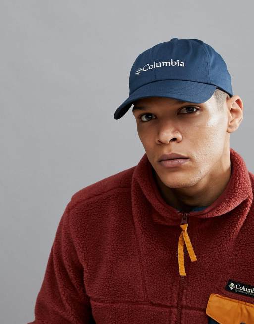 Columbia ROC II Logo Baseball Cap in Navy | ASOS