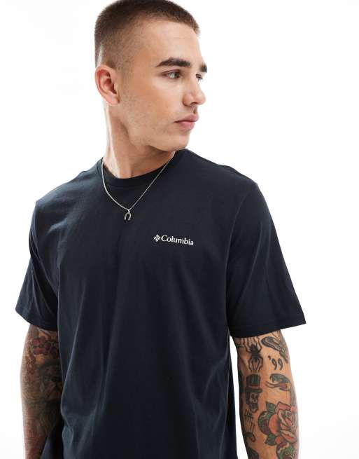 Columbia – Rockaway River – T-Shirt in Schwarz mit Grafikprint, 2 von 4
