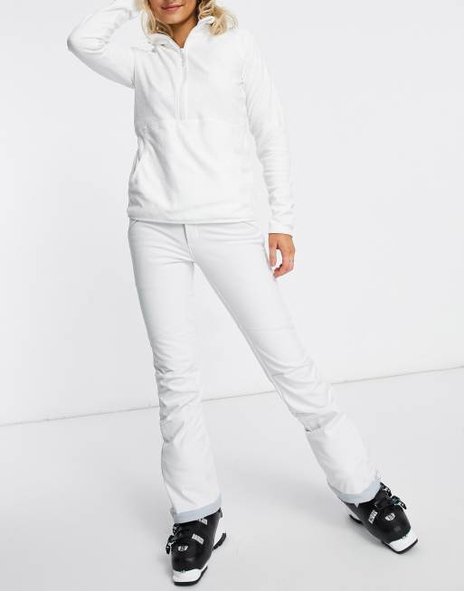 Columbia roffe ridge ski pant in white on sale