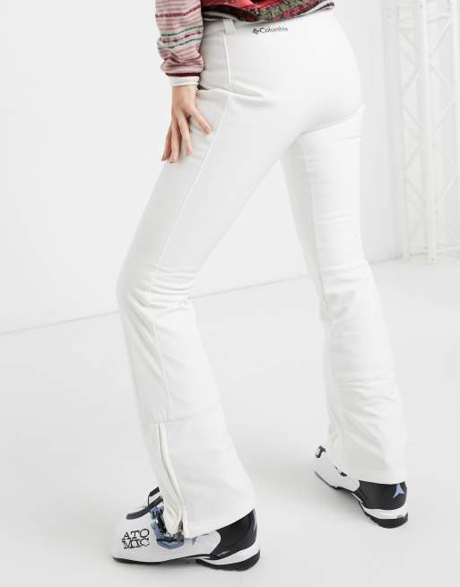 Columbia white cheap snow pants