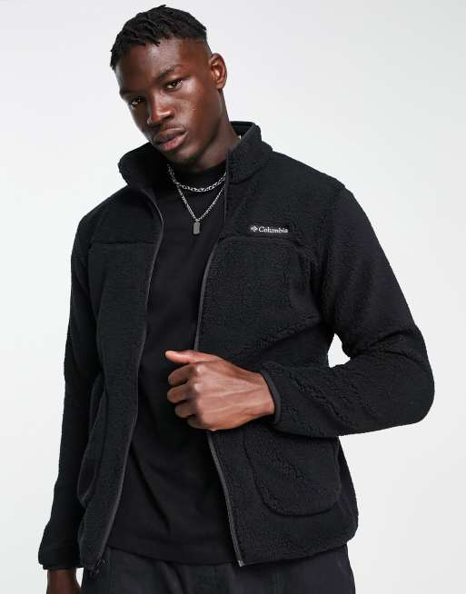 Columbia zip discount front fleece jacket