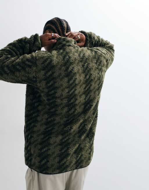 Columbia Rugged Ridge fleece met hoge pool en volledige ritssluiting in groen, 4 van 5