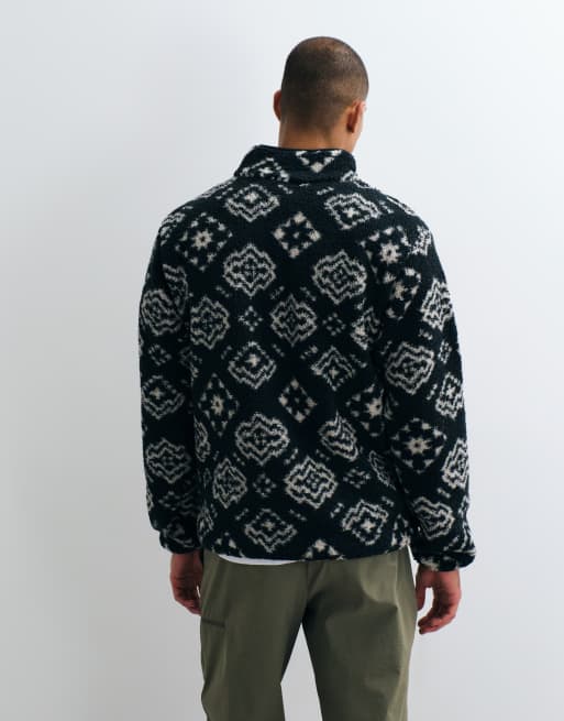 Columbia Rugged Ridge high pile full zip fleece black, 3 of 5
