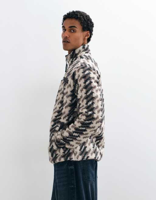 Columbia Rugged Ridge high pile full zip fleece in multi, 3 of 5