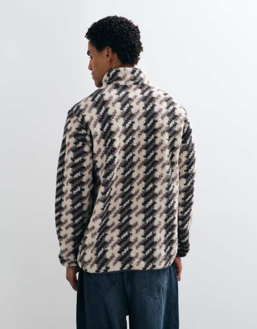 Columbia Rugged Ridge high pile full zip fleece in multi, 4 of 5