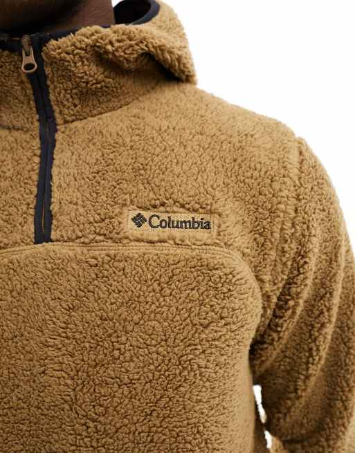 Columbia – Rugged Ridge III – Brun huvtröja i fleece, 2 av 4