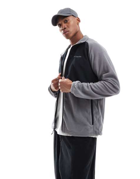 Columbia Sage Peak full zip fleece in black - view 1