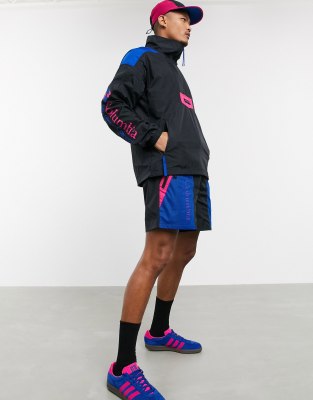 columbia santa ana anorak jacket in black