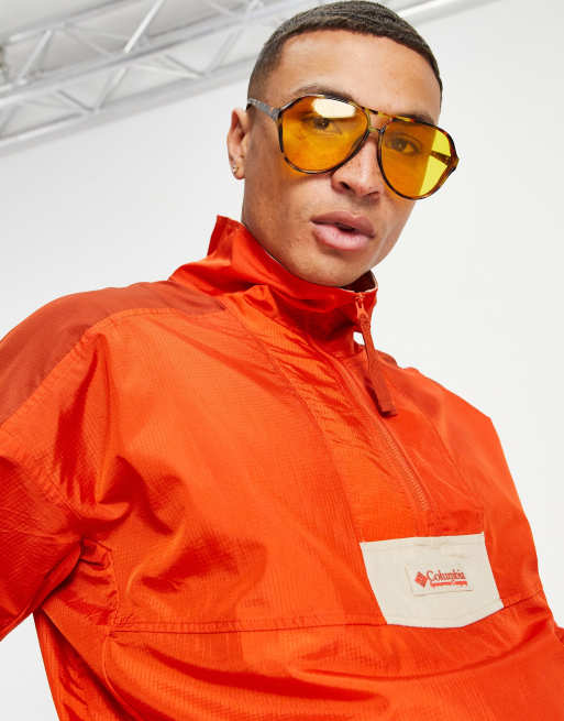 Columbia Santa Ana Anorak jacket in orange | ASOS