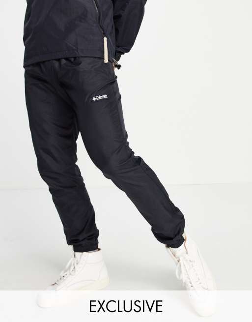 Columbia Santa Ana Wind joggers in black Exclusive at ASOS