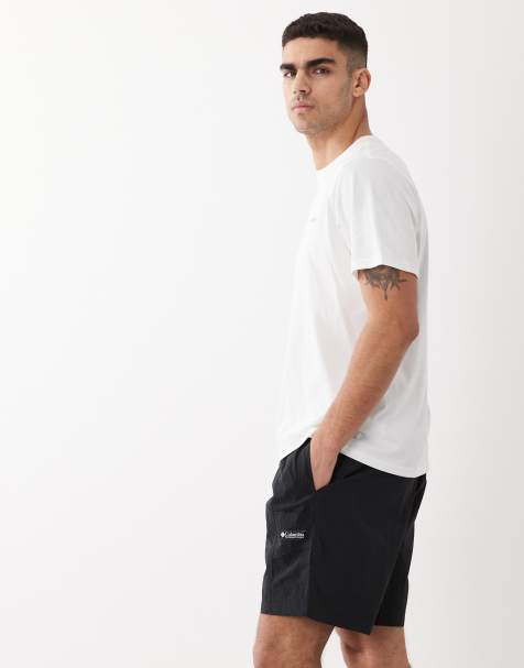 Columbia – Sequoia Grove – Czarne szorty z tkaniny - view 1