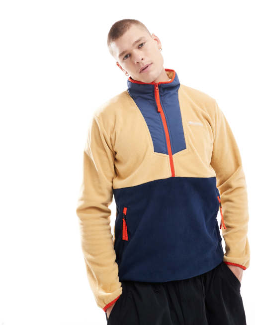 Columbia - Sequoia Grove - Fleece met halve rits in bruin