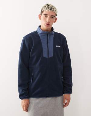 Columbia Sequoia Grove full zip fleece in blue
