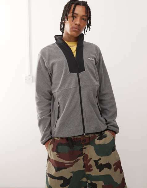 Columbia Sequoia Grove full zip fleece in grey - view 1