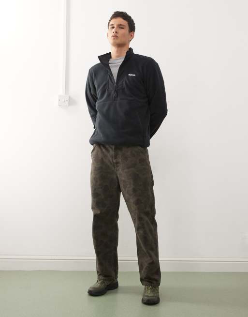 Columbia Sequoia Grove half zip fleece in black, 2 of 5