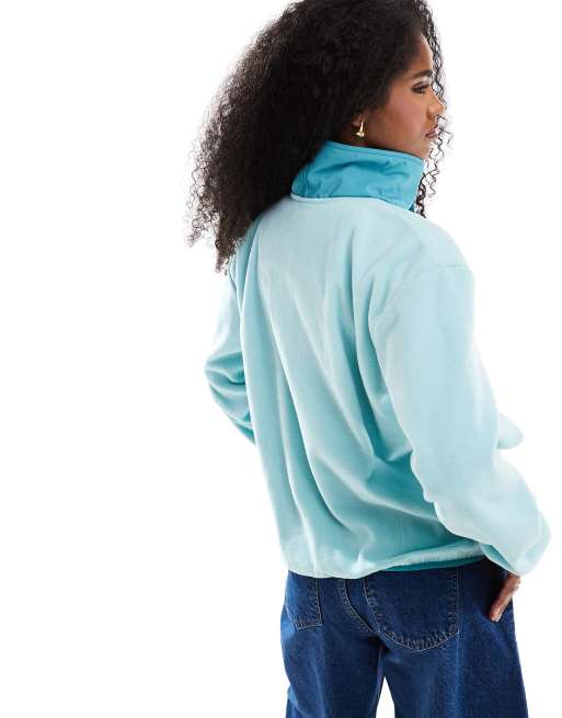 Columbia Sequoia Grove half zip fleece in blue, 2 of 4